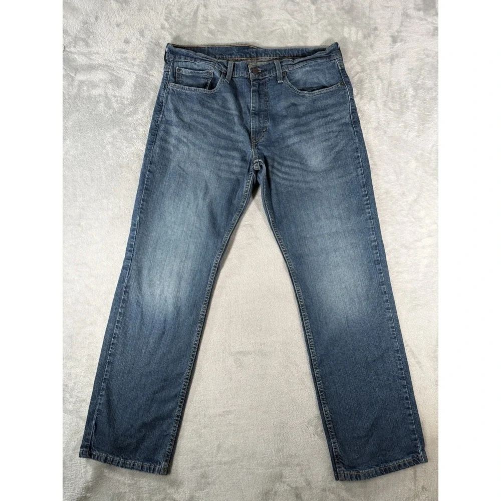 Levis 559 Jeans Mens 36x32 Blue Denim Relaxed Straight Fit